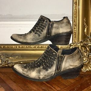 Sam Edelman Free People Leather Zippered Boots